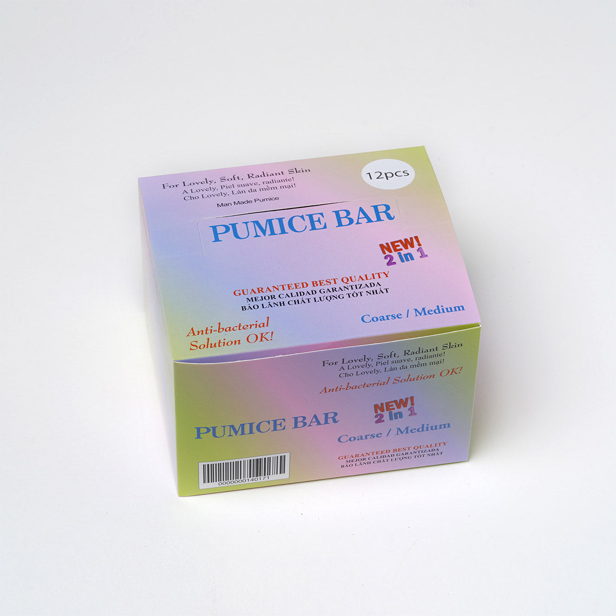 Happy Feet Ultimate Pumice Pad 2 in 1 Coarse/Medium - Box of 12