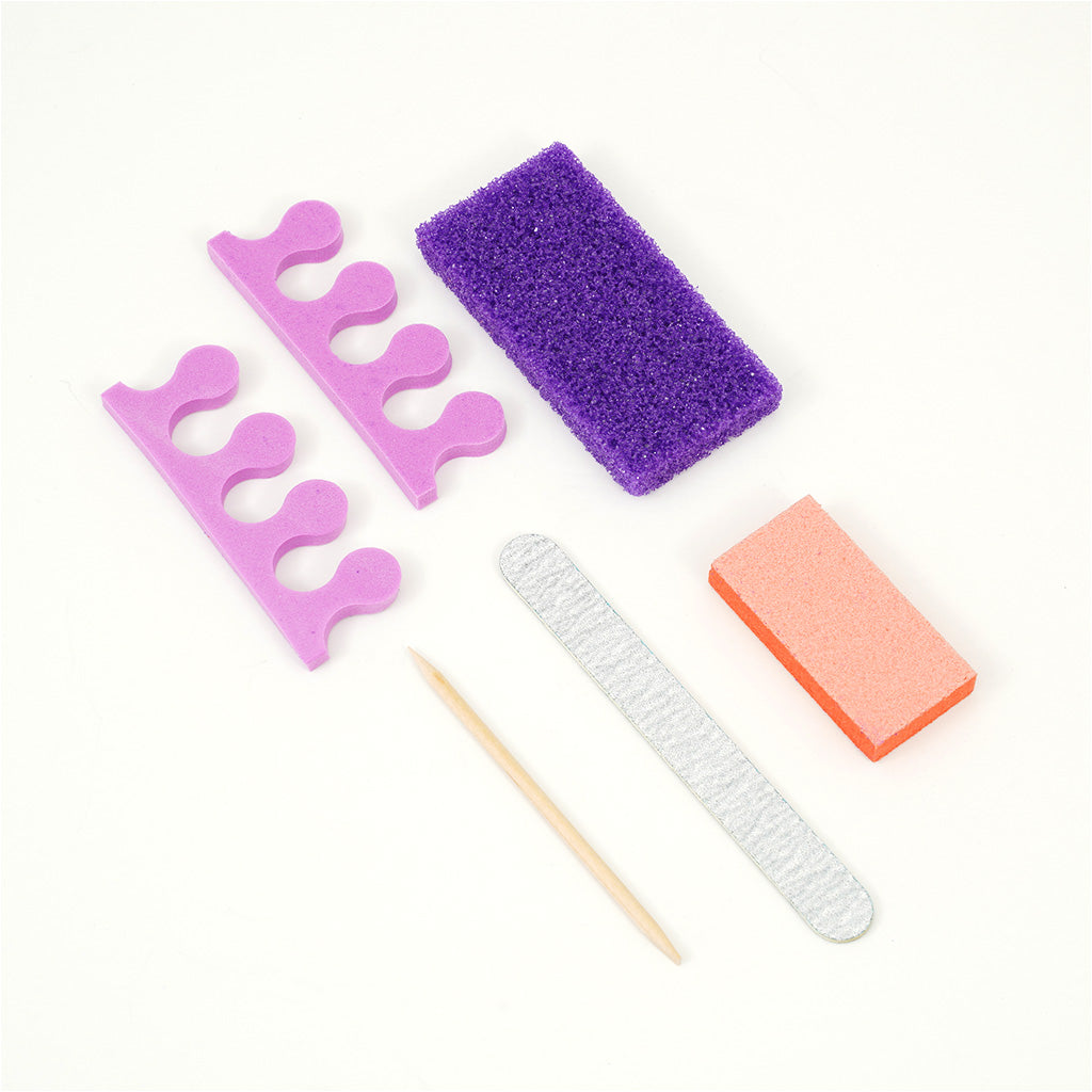 Disposable Pedicure Kit with Toe Separators HappyFeet brand