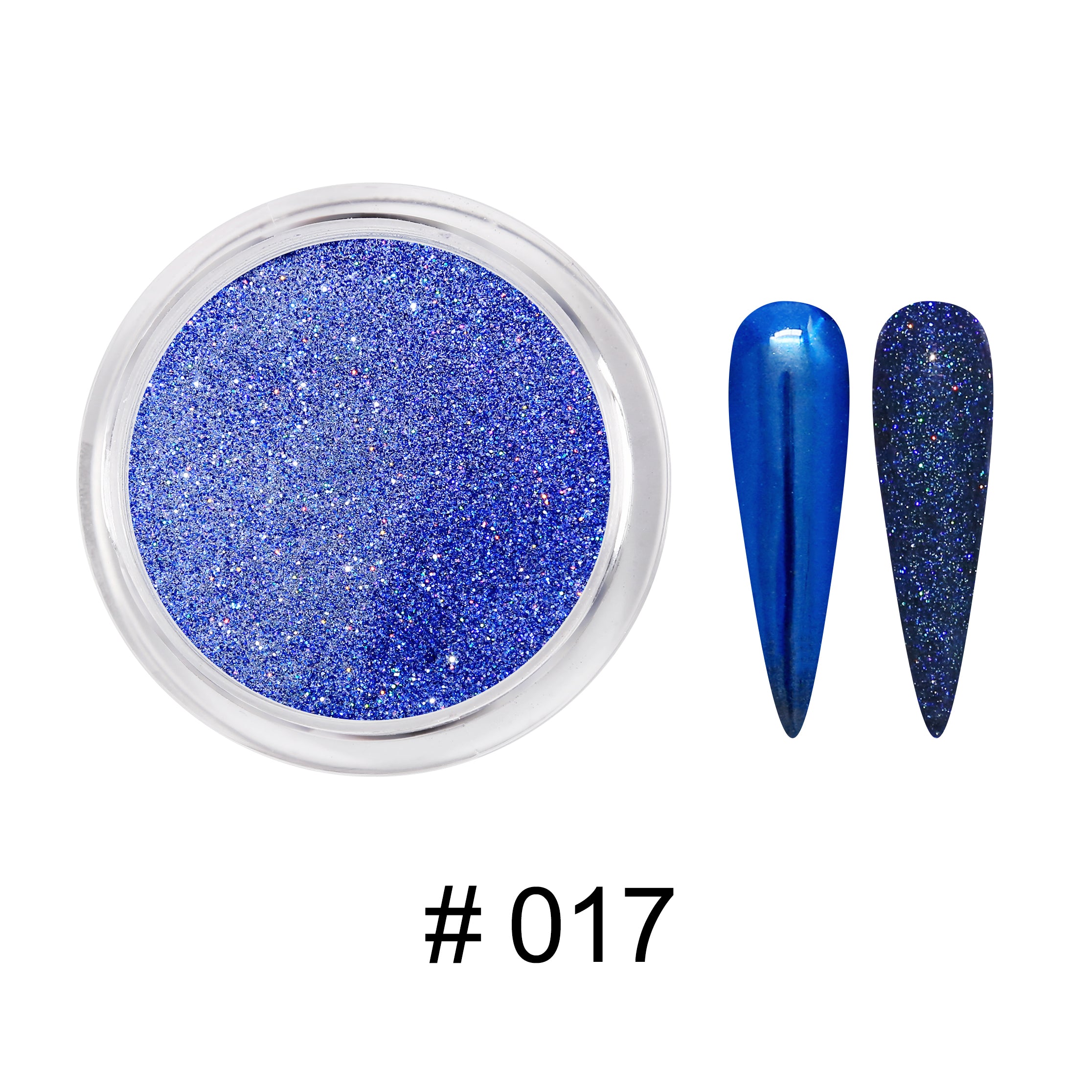 D_EXTREME+ Holo Chrome Dip Powder - #017 - (1F1)