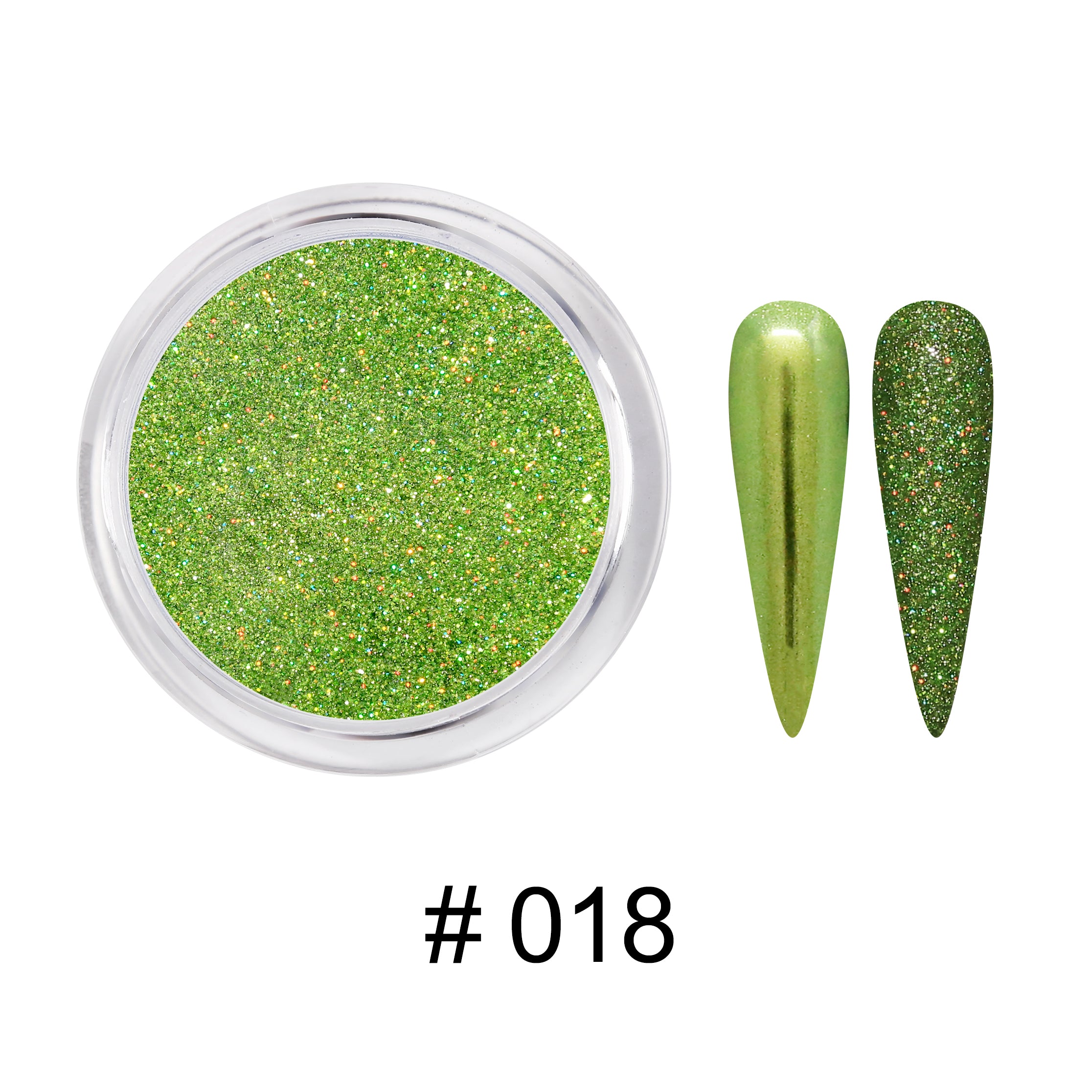 D_EXTREME+ Holo Chrome Dip Powder - #018 - (1F1)