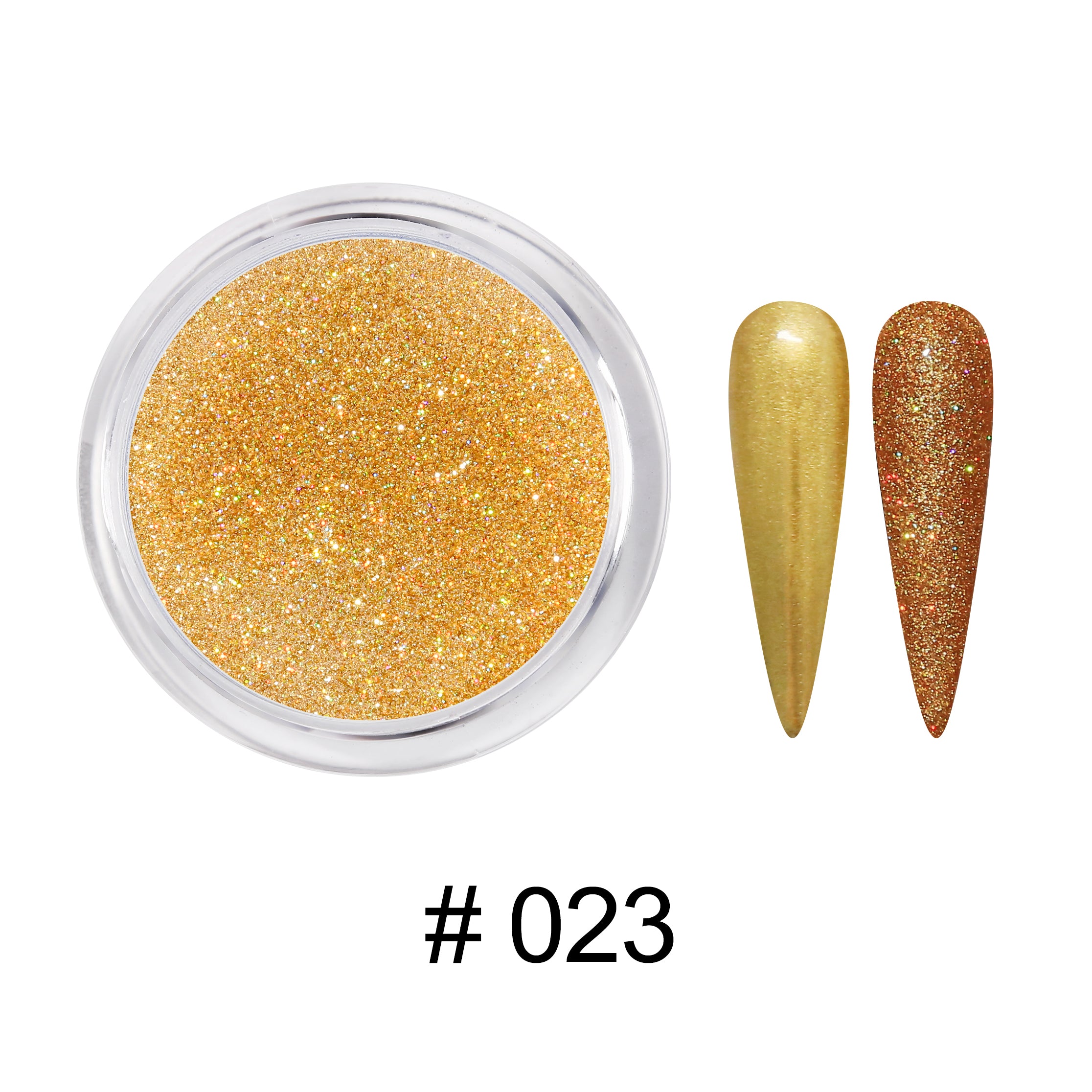 D_EXTREME+ Holo Chrome Dip Powder - #023 - (1F1)