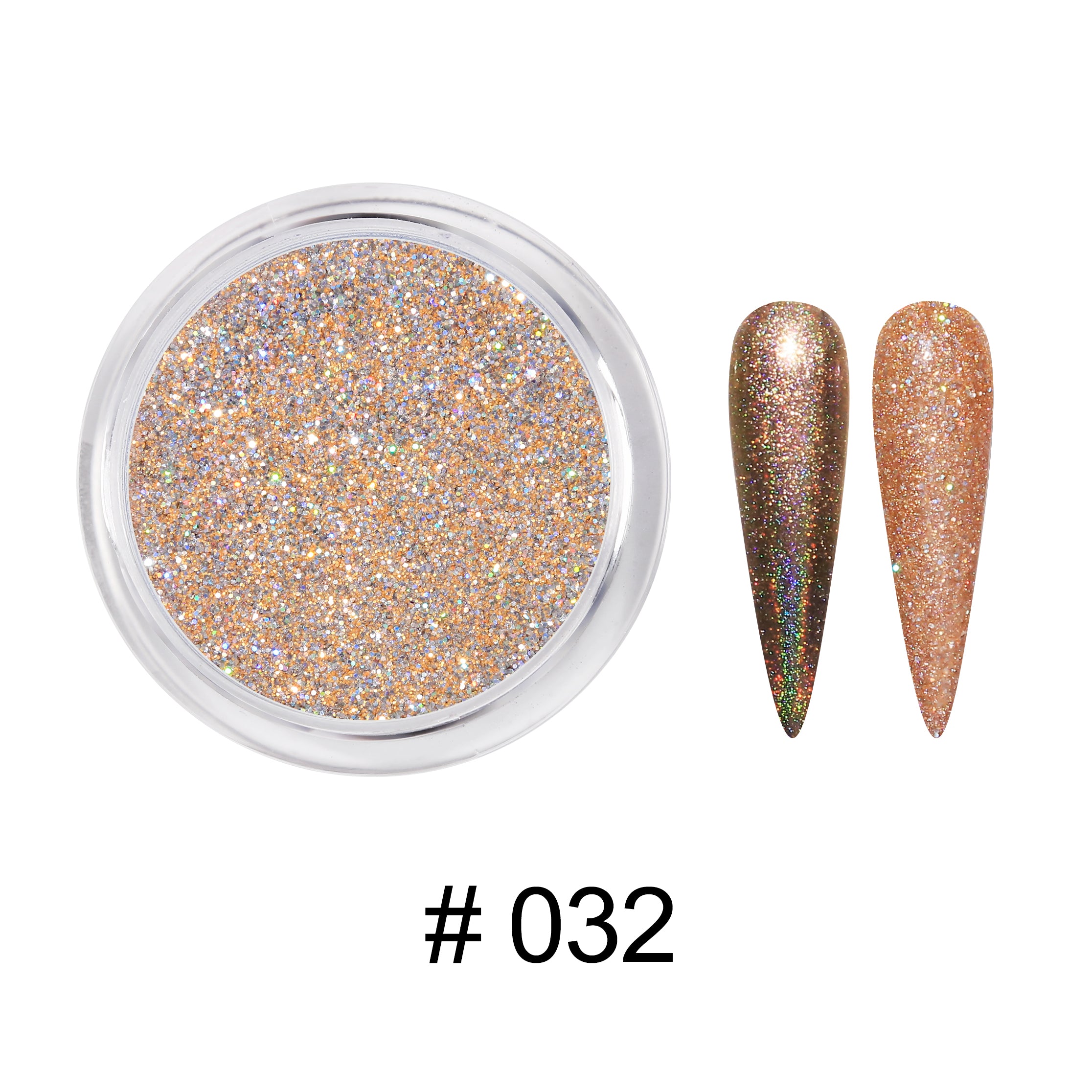 D_EXTREME+ Holo Chrome Dip Powder - #032 - (1F1)