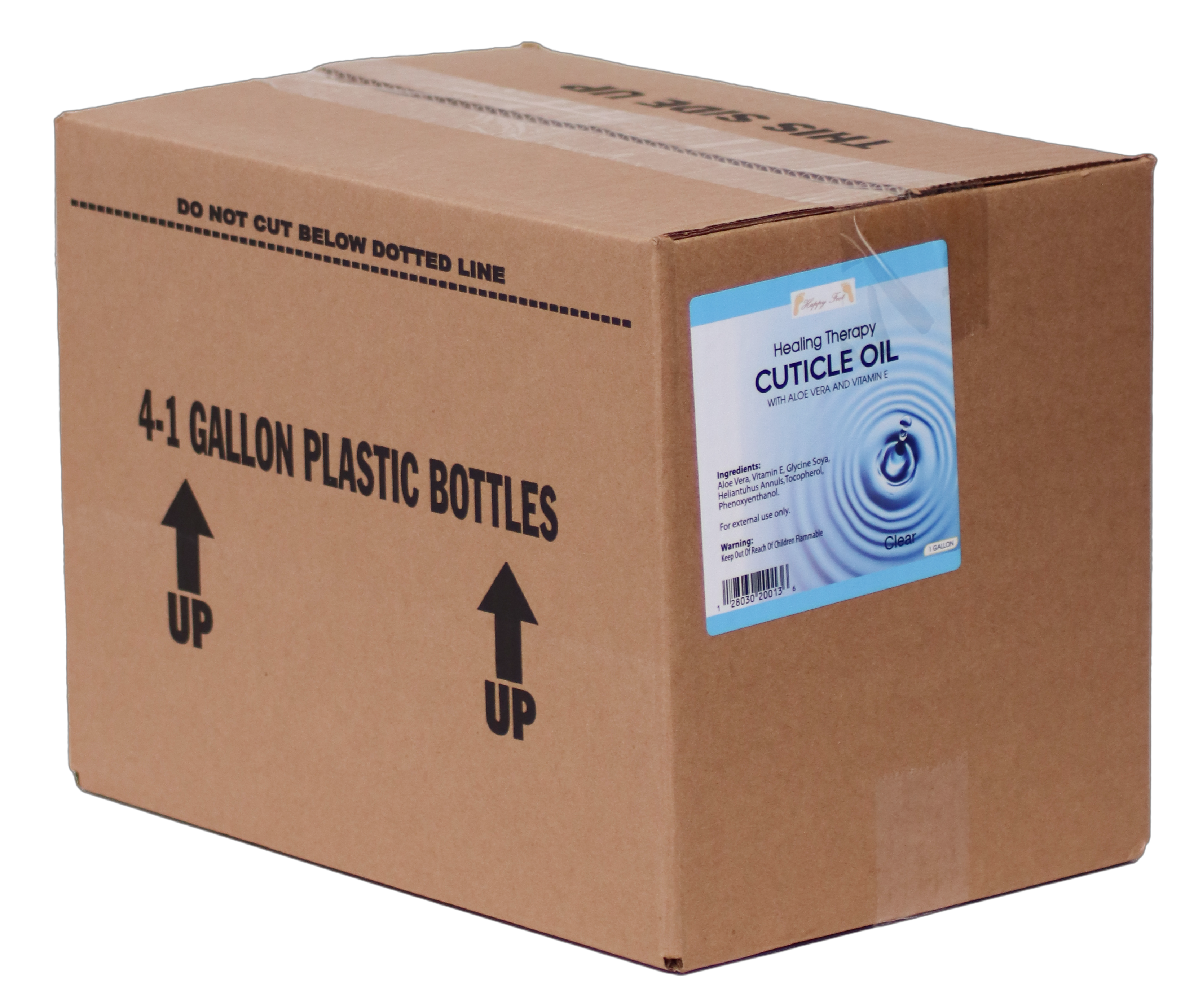 HappyFeet Cuticle Oil - Clear - Case of 4