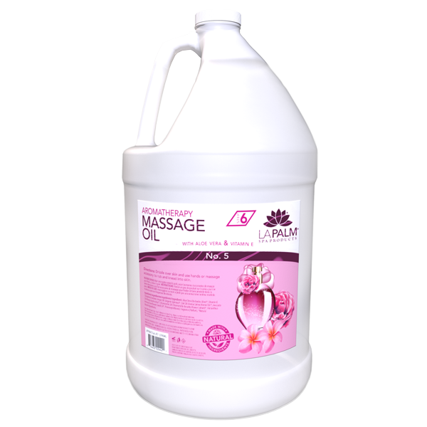 La Palm - Massage Oil - No5 - Case of 4