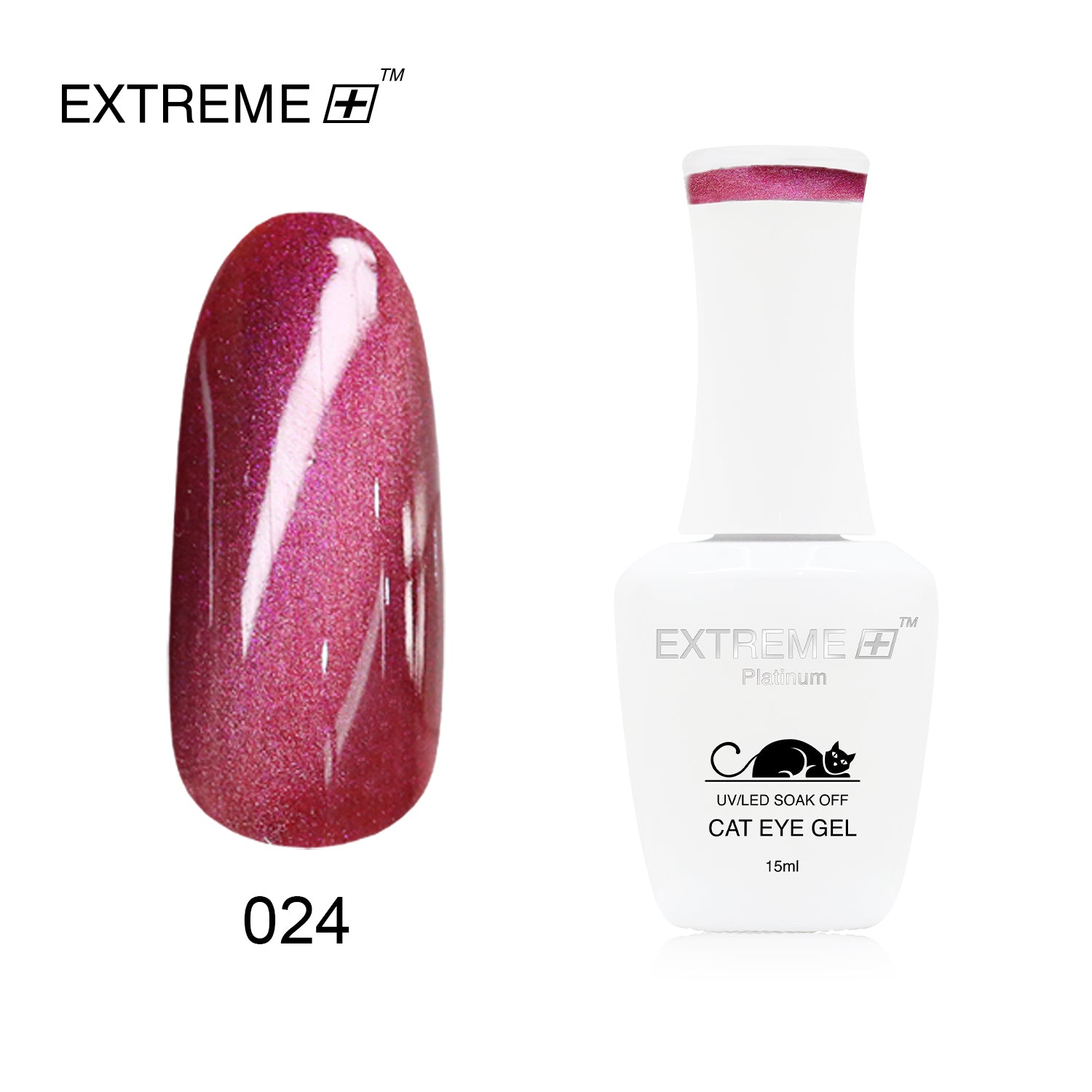 EXTREME+ Platinum CAT EYE Gel # 024 (Clearance)