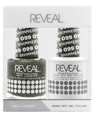 Reveal Duo Gel and Nail Lacquer Set - 099 Shimmering Nights