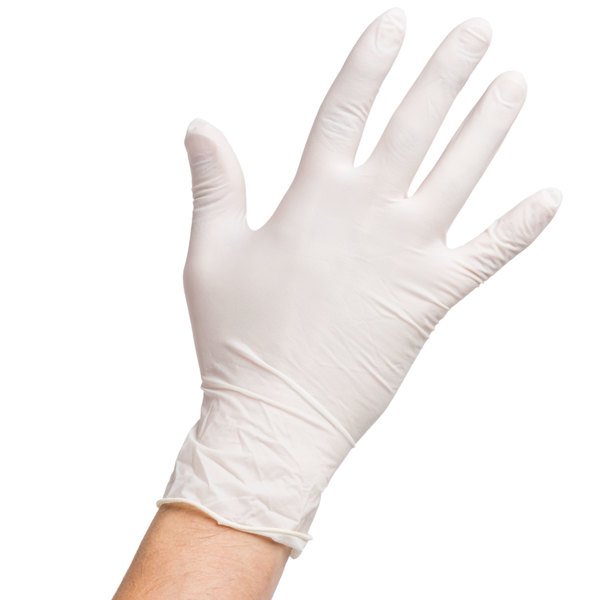Great Latex Gloves, Powder Free Exam Gloves - X-small - Case of 10