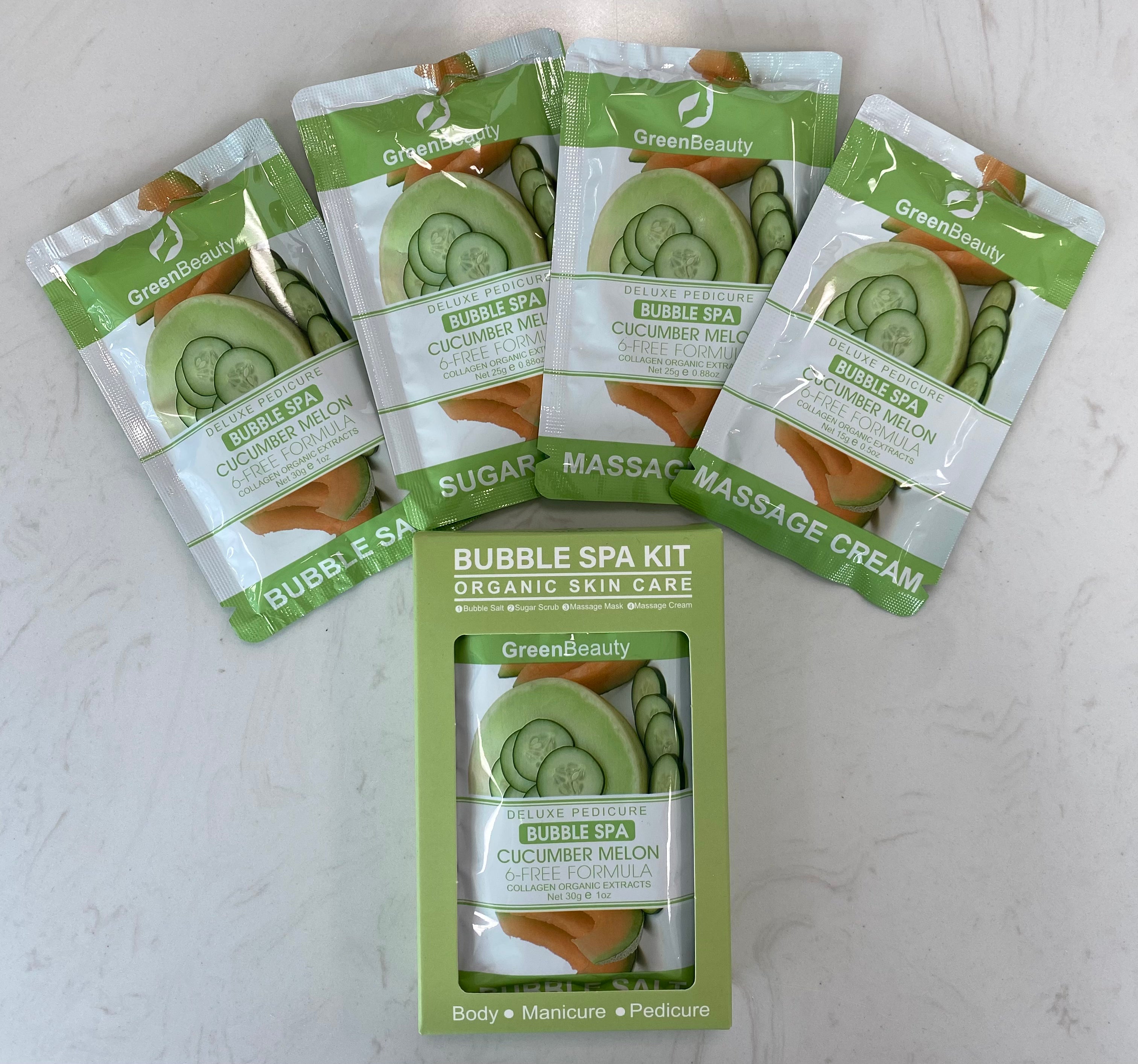 GreenBeauty Spa Bubble 4 In 1 - Cucumber Melon_ HOT SALE - 1 Kit
