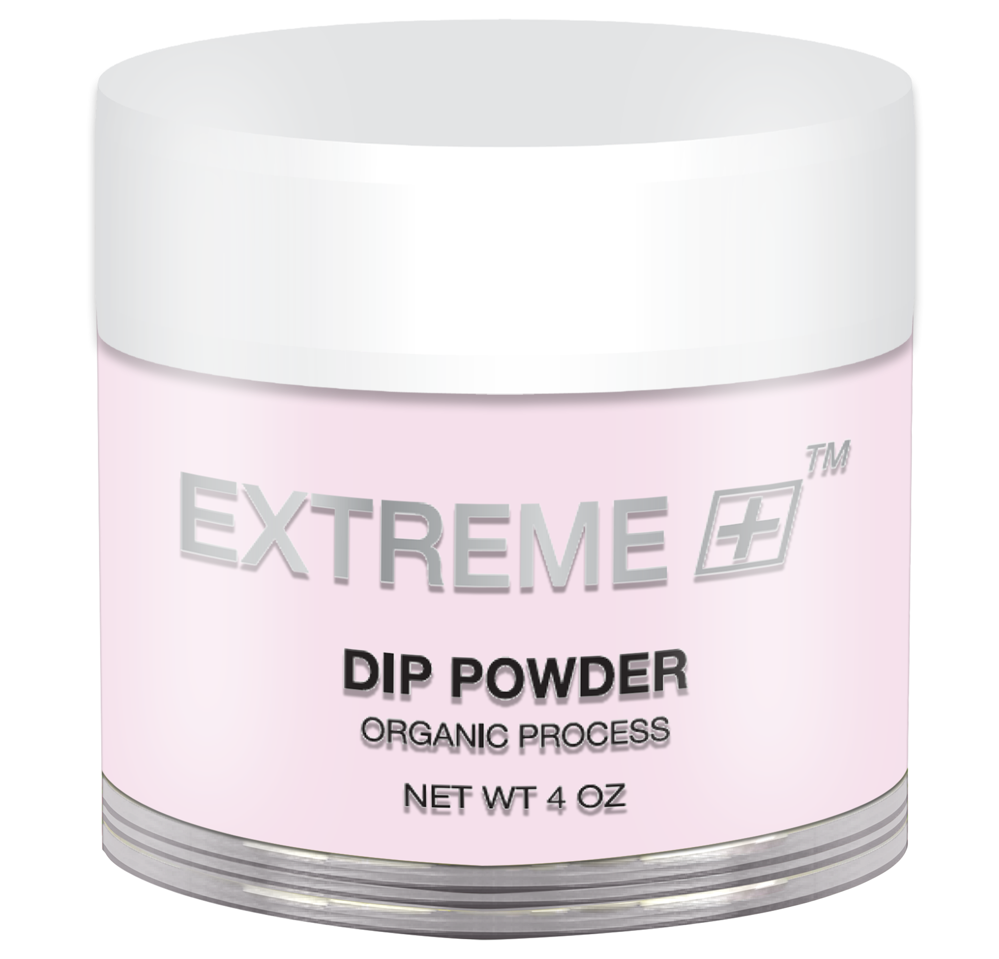 EXTREME+ Dipping Powder Organic - Pink & White: Pure Pink - 4 oz