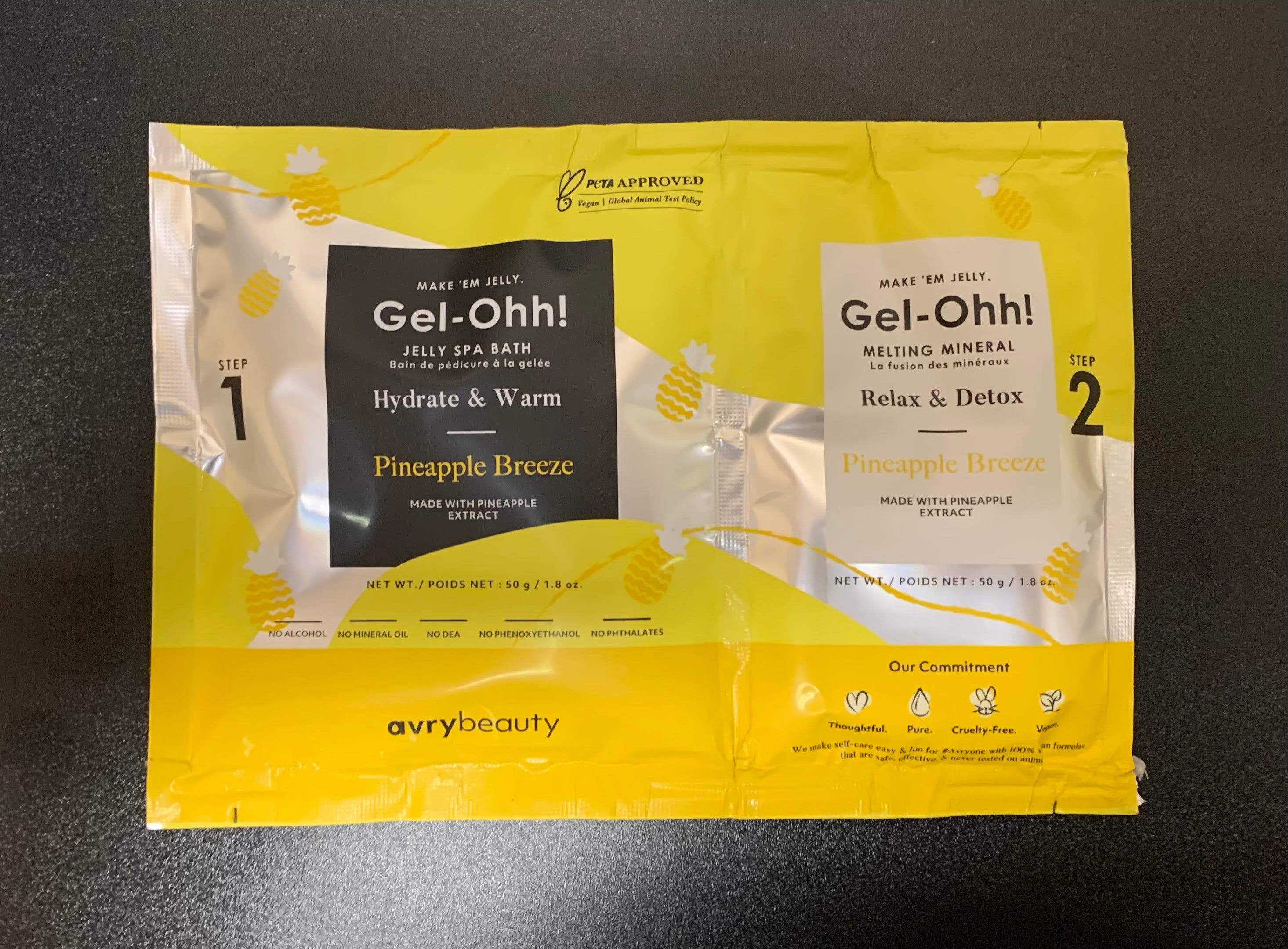 Avry Beauty Gel-Ohh Jelly Spa Bath - Làn gió dứa