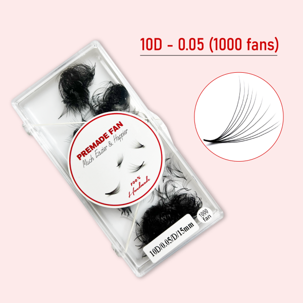10D 0.05 (1000 quạt - Số lượng lớn) - CC - 13mm