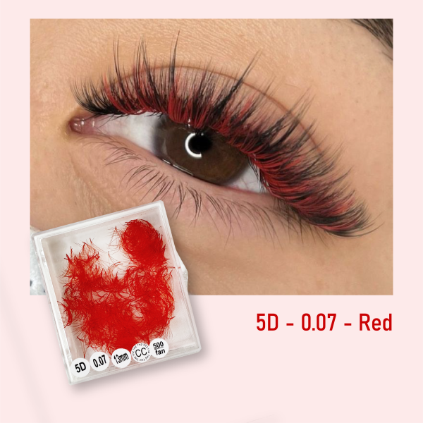 5D 0.07 - Red Color - CC - 14mm