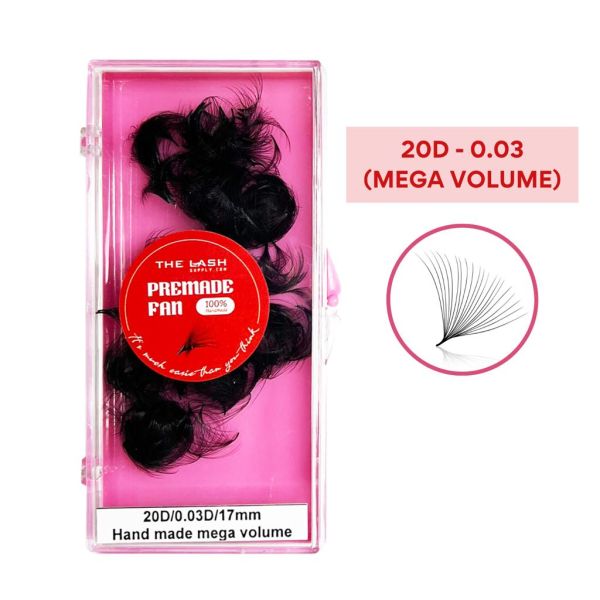 20D 0.03 (Handmade - Mega Volume) - C - 12mm