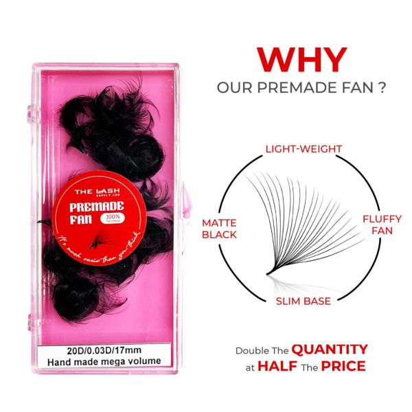 20D 0.03 (Handmade - Mega Volume) - C - 23mm