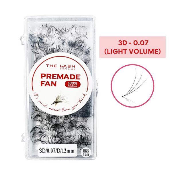 3D 0.07 (1000 fans - Bulk) - C - 8mm