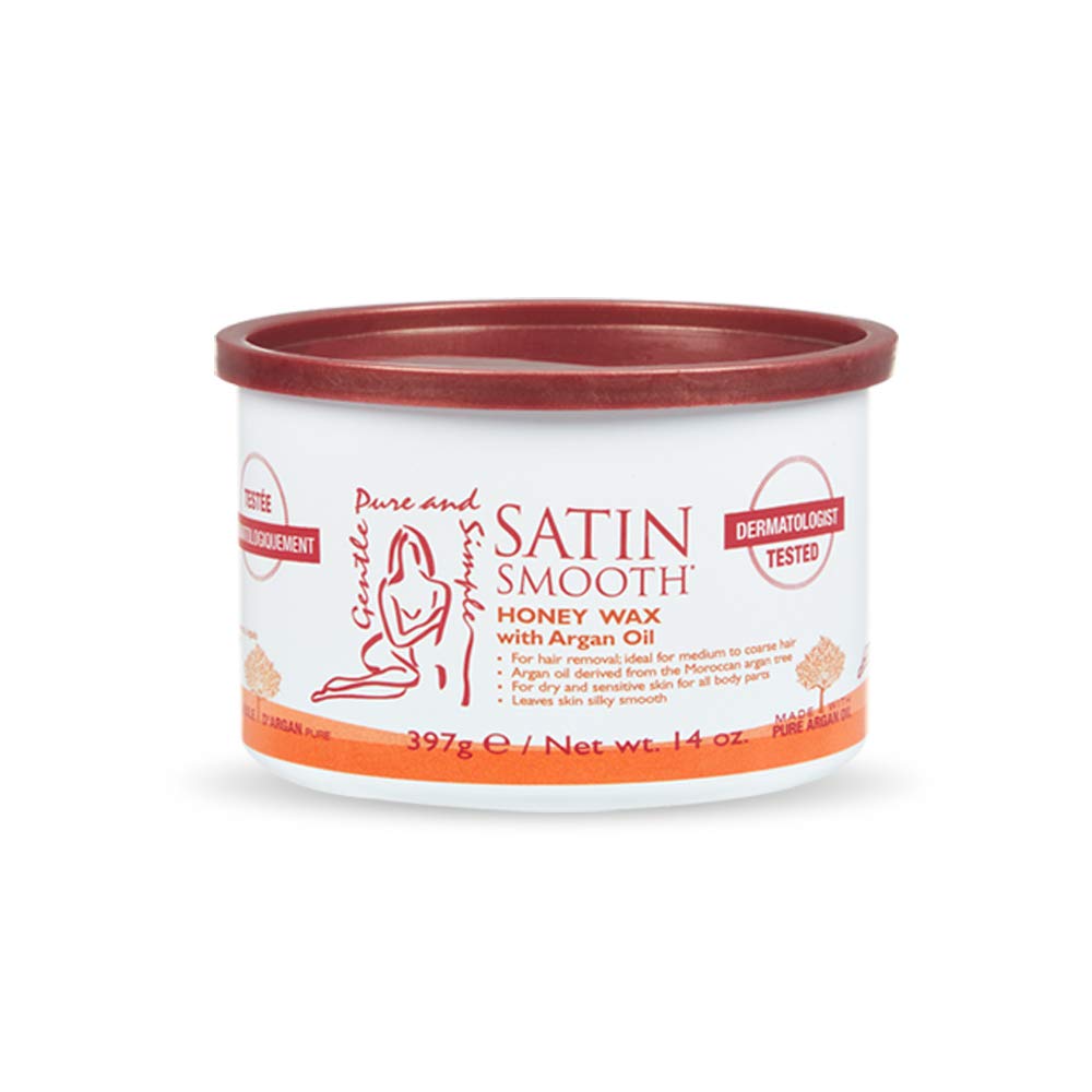 Satin Smooth Honey Wax with Argan Oil - 14.0 oz