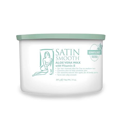 Satin Smooth Aloe Vera Wax - 14.0 oz