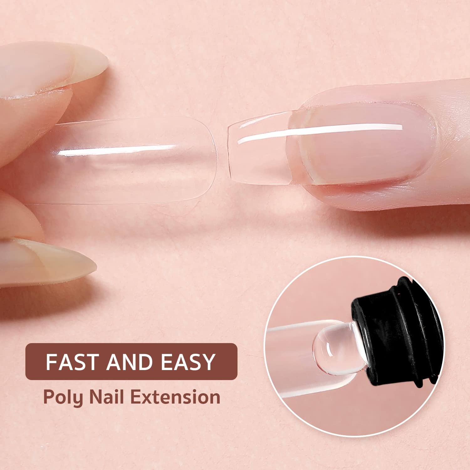 Extreme+ Poly Gel - Crystal Clear - Hema Free - TPO FREE - 2oz
