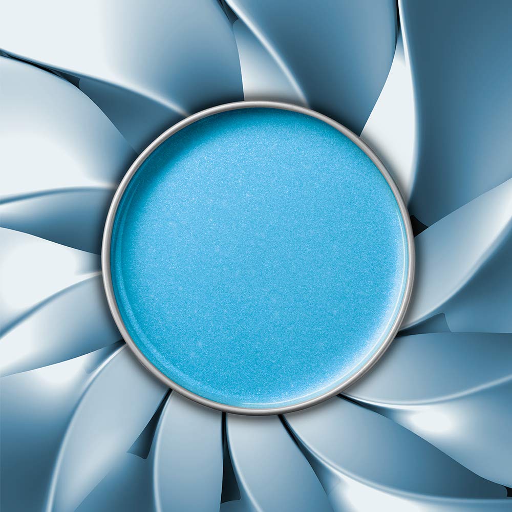 Satin Smooth Titanium Blue Thin Film Hard Wax - 14.0 oz