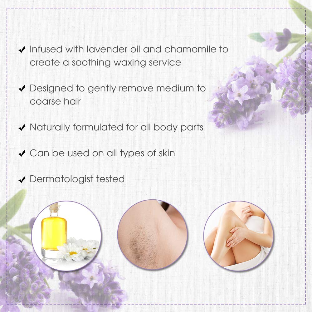 Satin Smooth Lavender Wax with Chamomile - 14.0 oz
