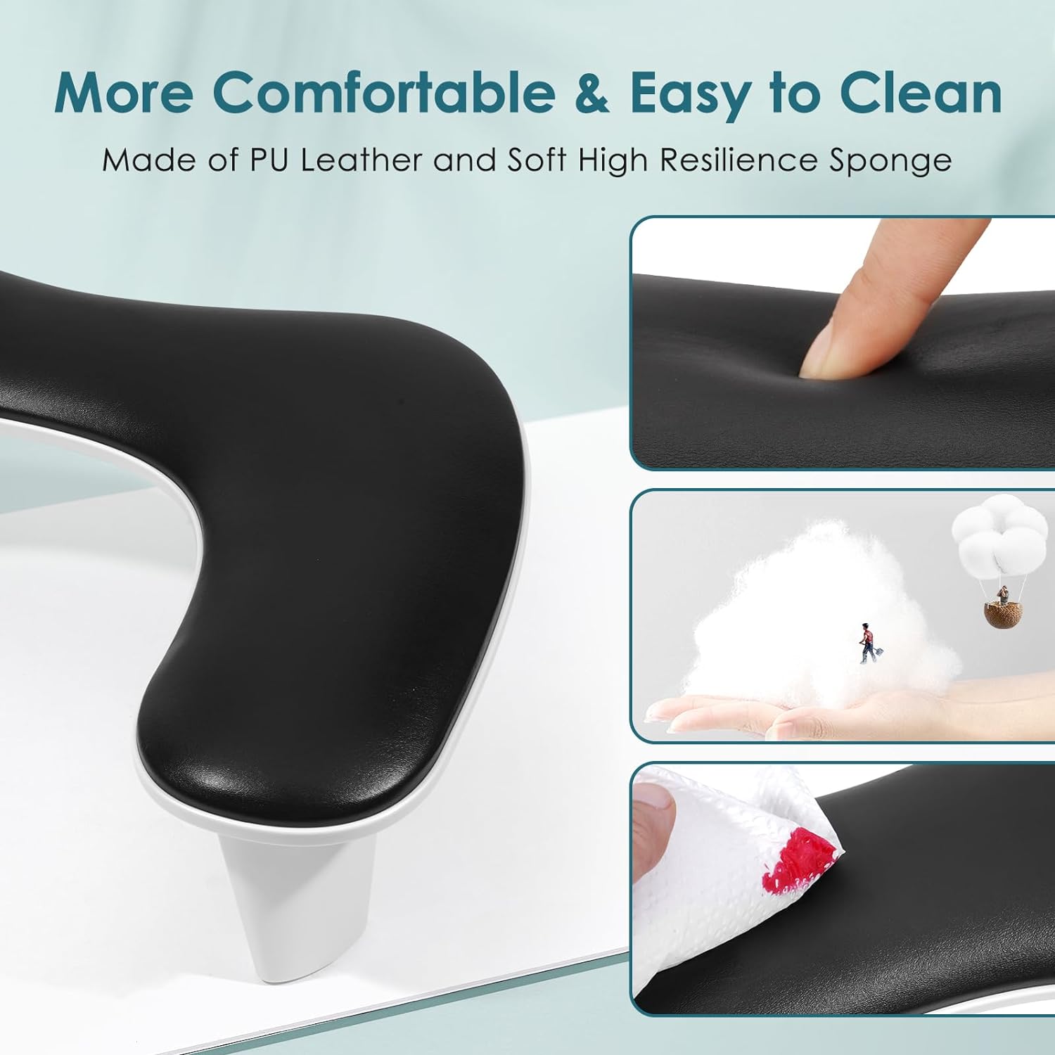 Đệm kê tay Extreme+ Nail Art màu đen