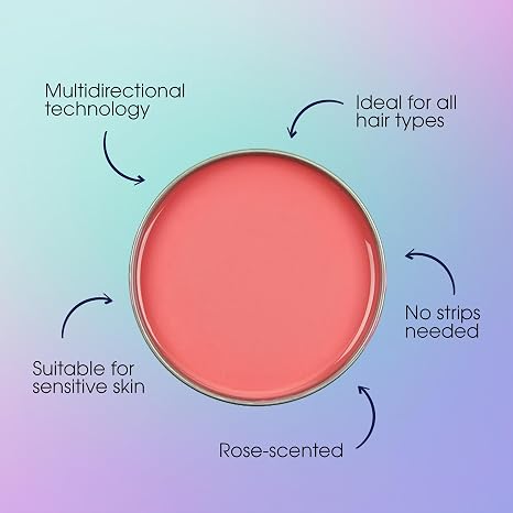 Satin Smooth Ruby Rose Hard Wax with Rose Aroma - 14.0 oz