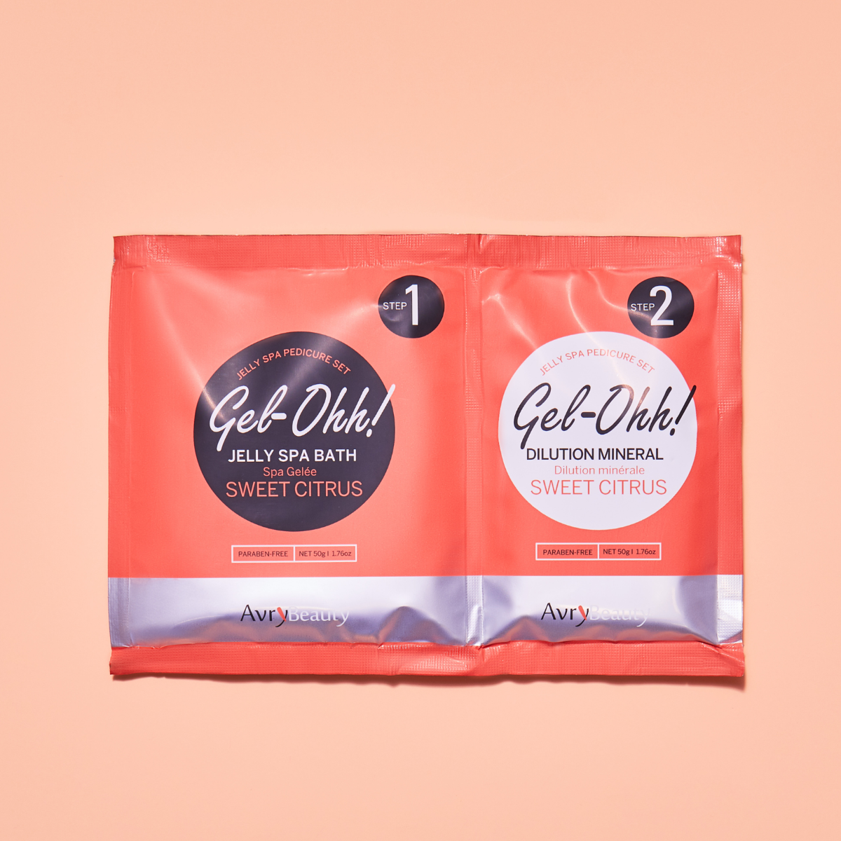 Avry Beauty Gel-Ohh Jelly Spa Bath - Sweet Citrus - Box of 30