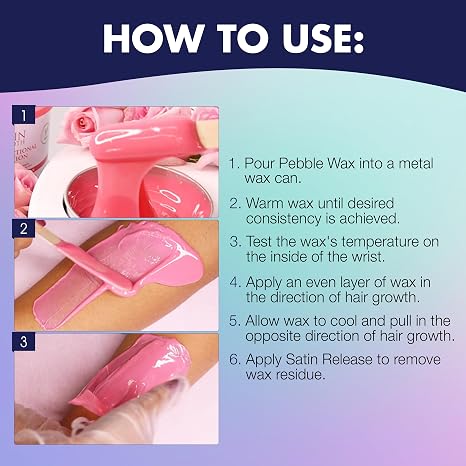 Satin Smooth Ruby Rose Hard Wax with Rose Aroma - 14.0 oz
