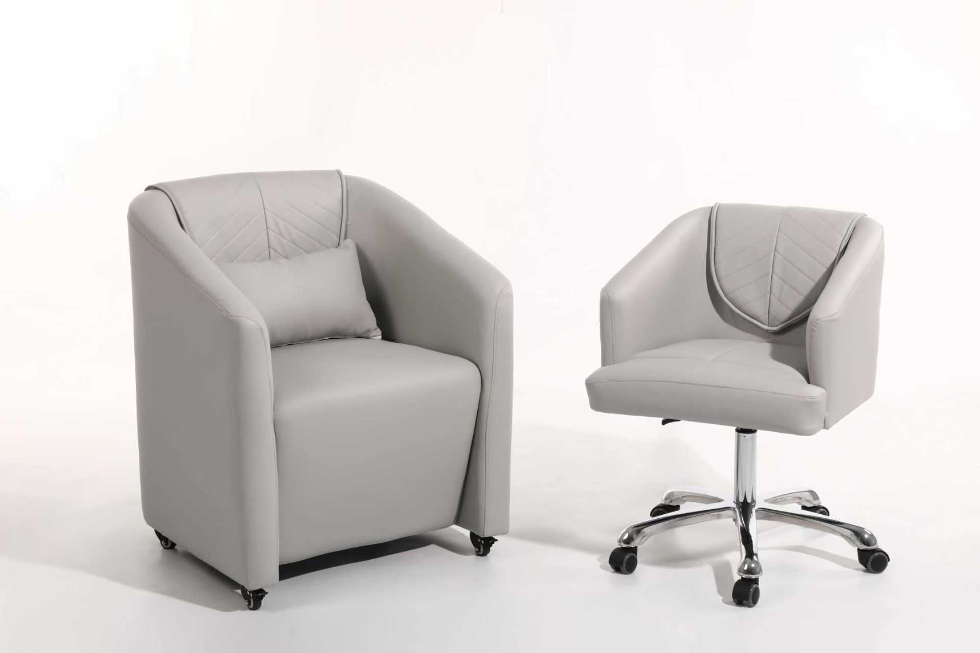 Prestige Comfort Set Customer Chair - Gray