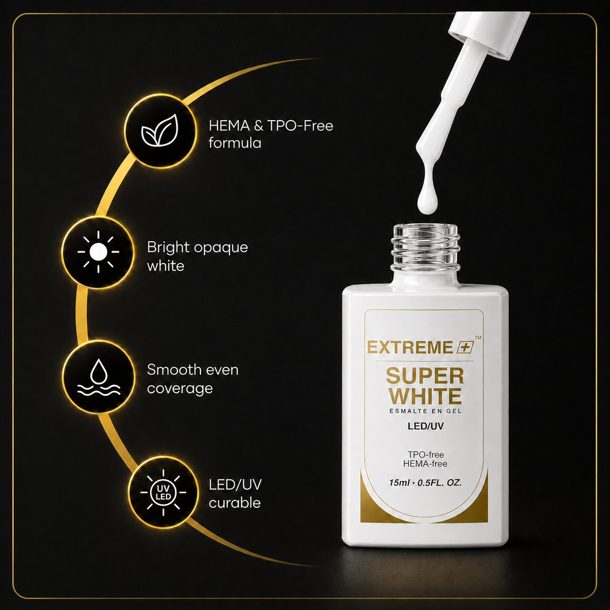 Extreme+ Super White HMF_ 0.5oz_ ( buy 2 get 1 Free)