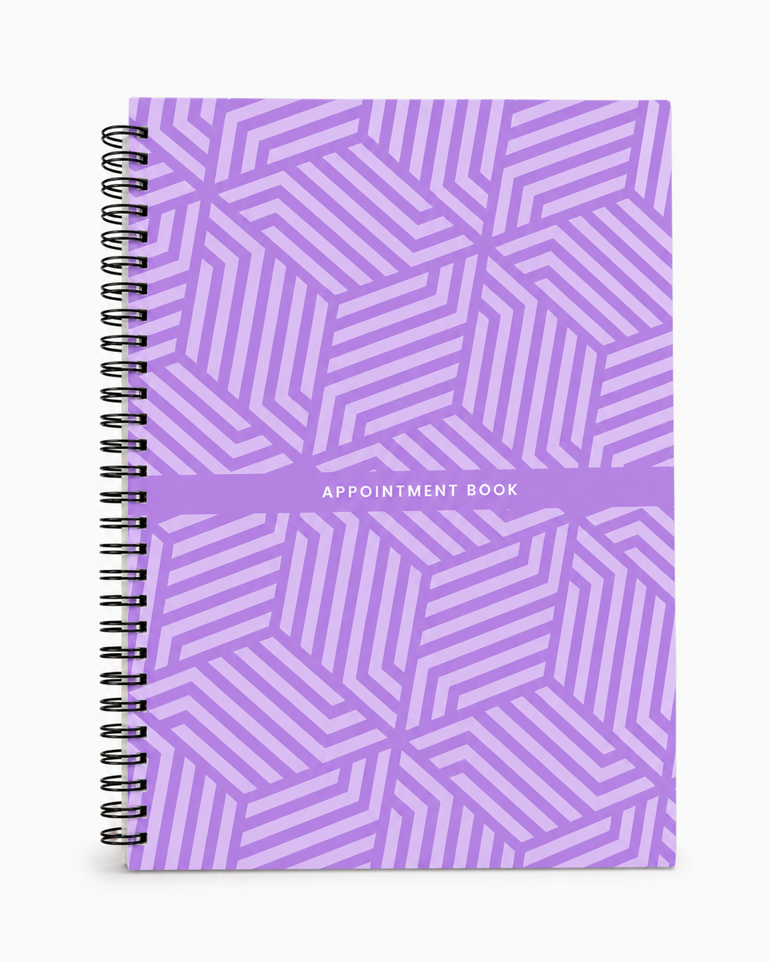 Appointment book 4 column (100 pages) - Pink