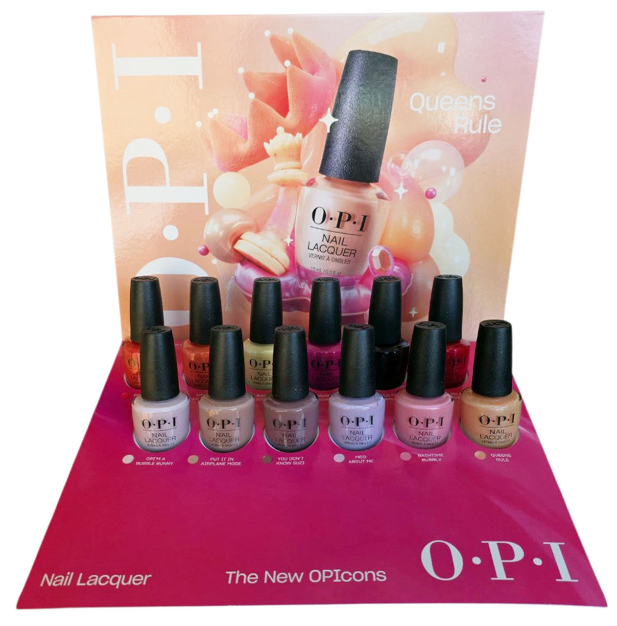 OPI Nail Lacquer Spring Collection 2026 - The New OPIcons - 12 colors