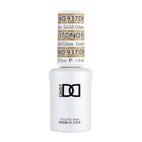 DND Platinum Gel 937 GOLD GLAM- Gel single