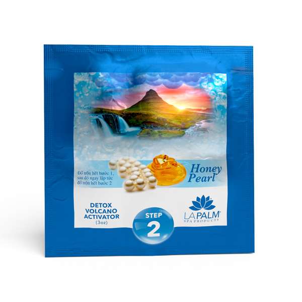 La Palm Volcano Deluxe Pedicure 5 bước - Honey Pearl - Hộp 36