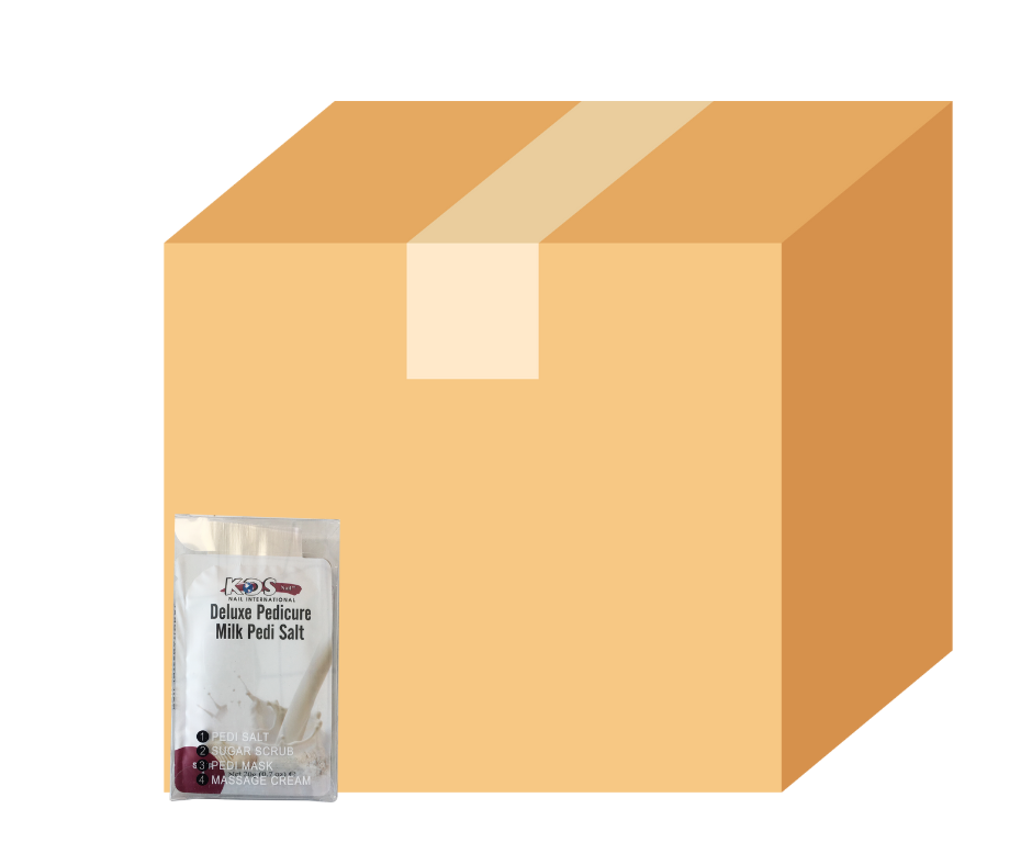 KDS Deluxe Pedicure 4 Step - Milk - Case of 88