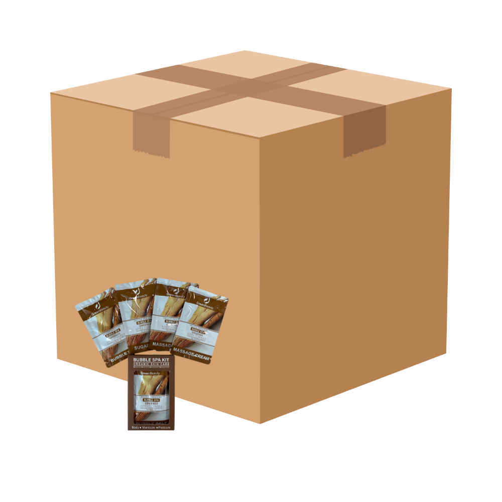 GreenBeauty Spa Bubble 4 In 1 - Ginseng - Case of 50 Kits