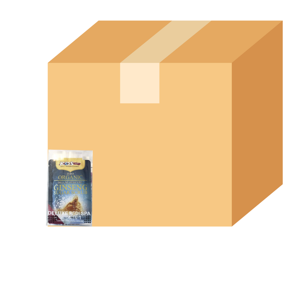 KDS Deluxe Pedicure 4 Step - Ginseng - Case of 88