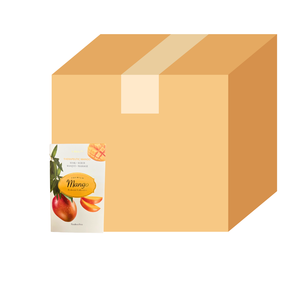 Codi K-Beauty Premium Pedicure Collection Deluxe 4 Steps - Mango - Case of 120