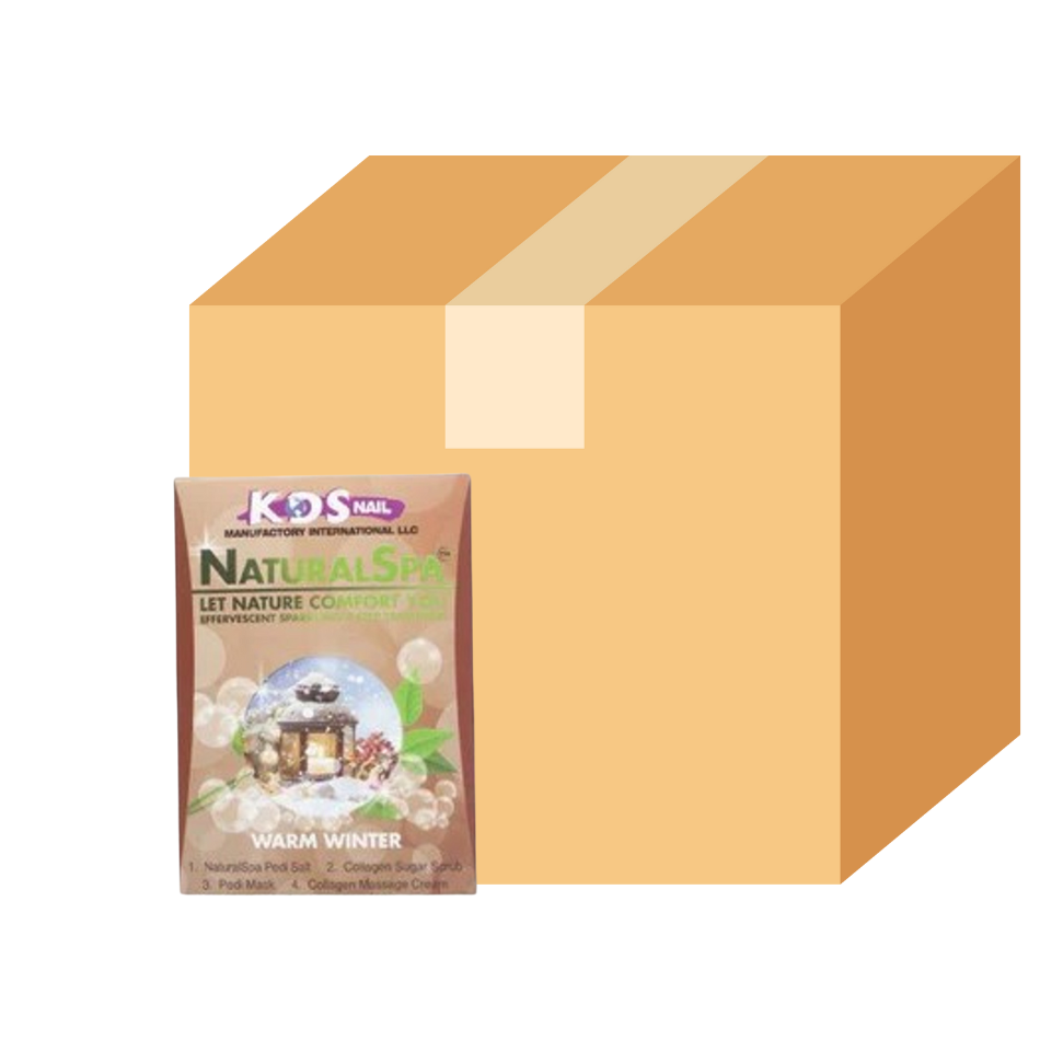 KDS Deluxe Pedicure 4 Step - Warm Winter - Case of 88