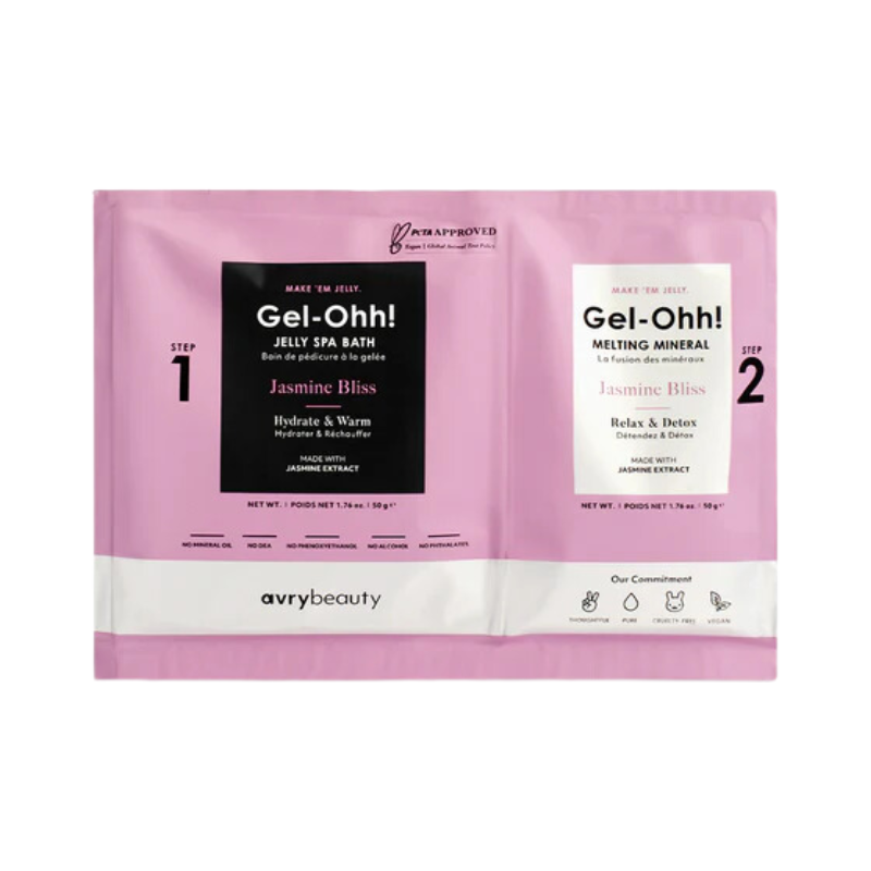 Avry Beauty Gel-Ohh Jelly Spa Bath - Jasmine - kit