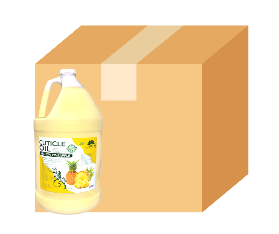 La Palm -  Cuticle Oil - Yellow Pineapple - Case of 4
