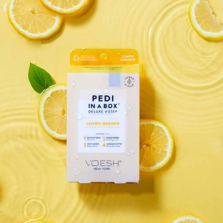 VOESH Deluxe Pedicure 4 bước - Chanh - Hộp 50 cái