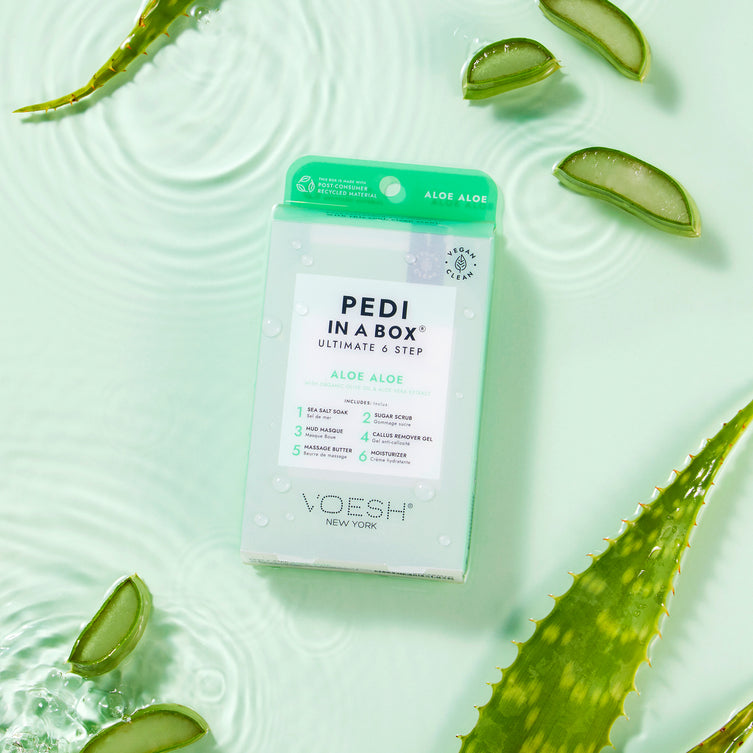 VOESH Pedi In a Box Ultimate 6 Step - Aloe - Kit