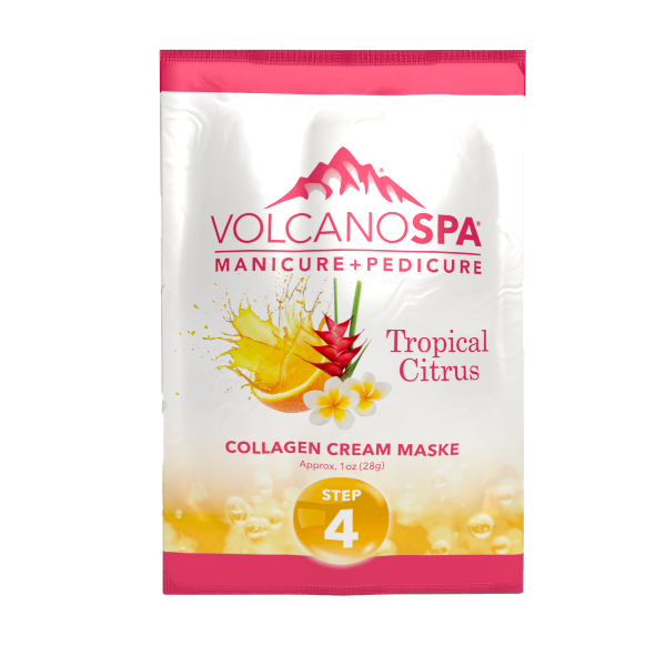 La Palm Volcano Deluxe Pedicure 5 bước - Hương cam nhiệt đới - Hộp 36