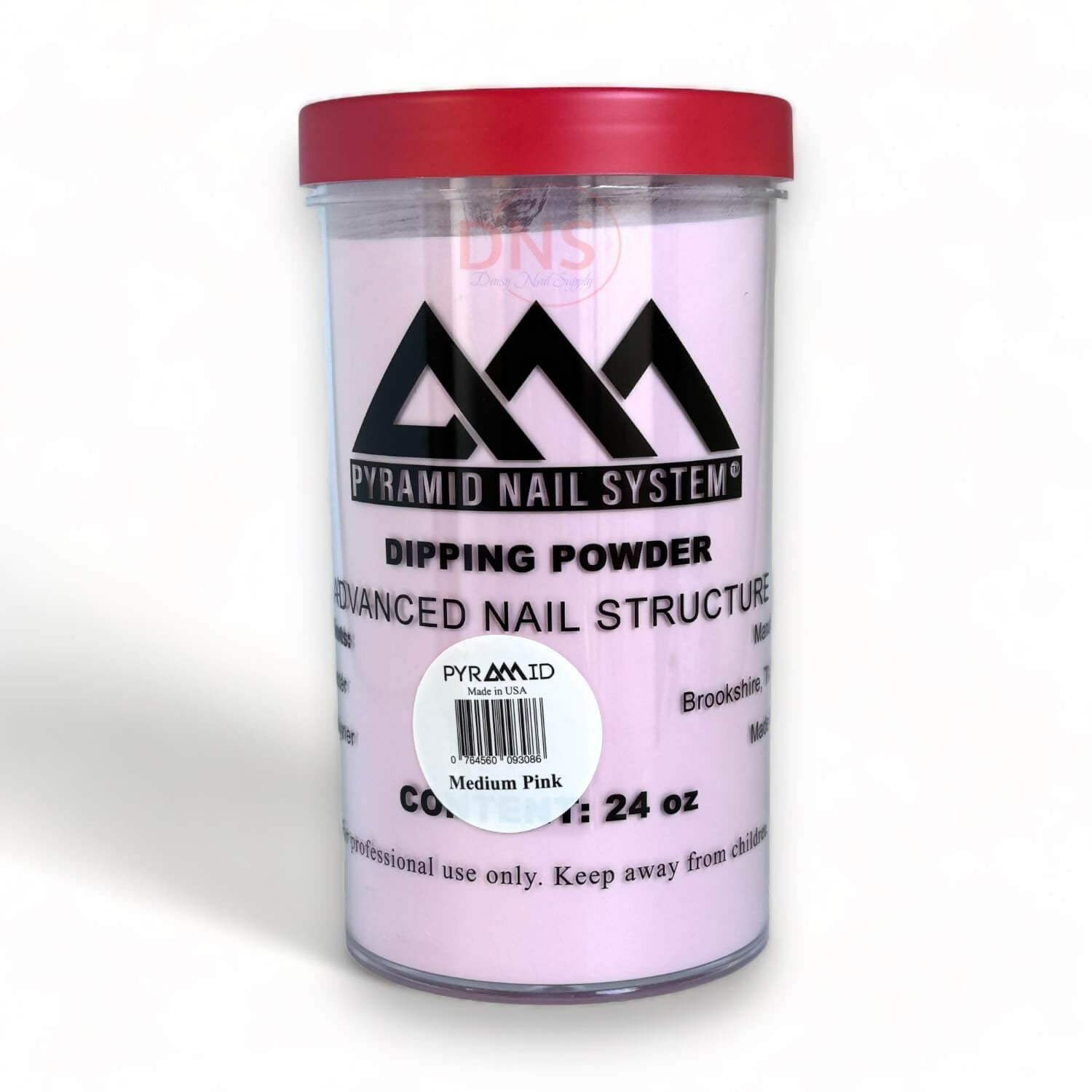 PyramidDipPowder24ozMediumPink