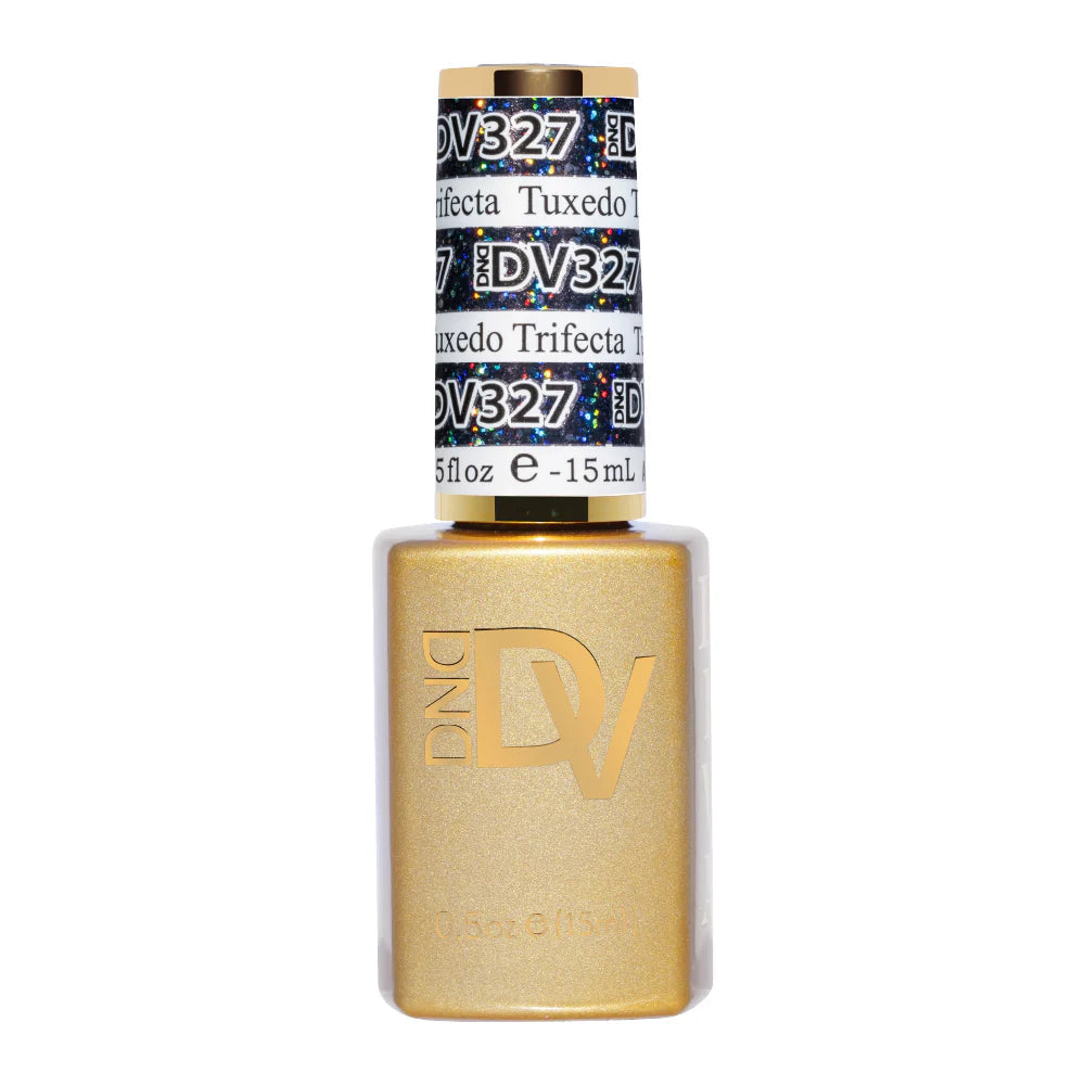 DND Platinum Gel 327 TUXEDO TRIFECTA- Gel single