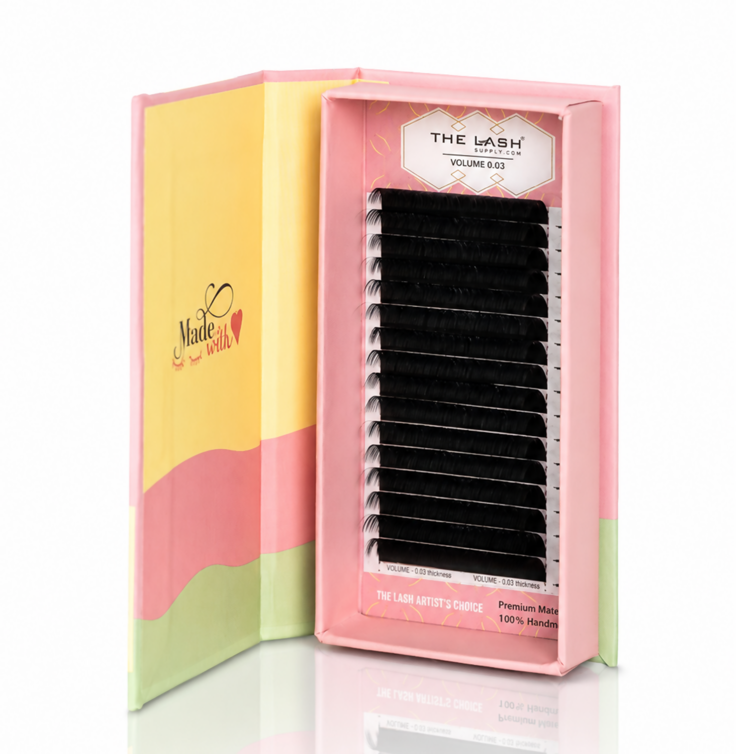 The Lash Supply Volume 0.03 Premium lash tray - CC 11mm