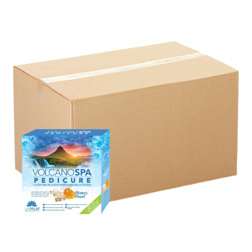 La Palm Volcano Deluxe Pedicure 5 bước - Honey Pearl - Hộp 36