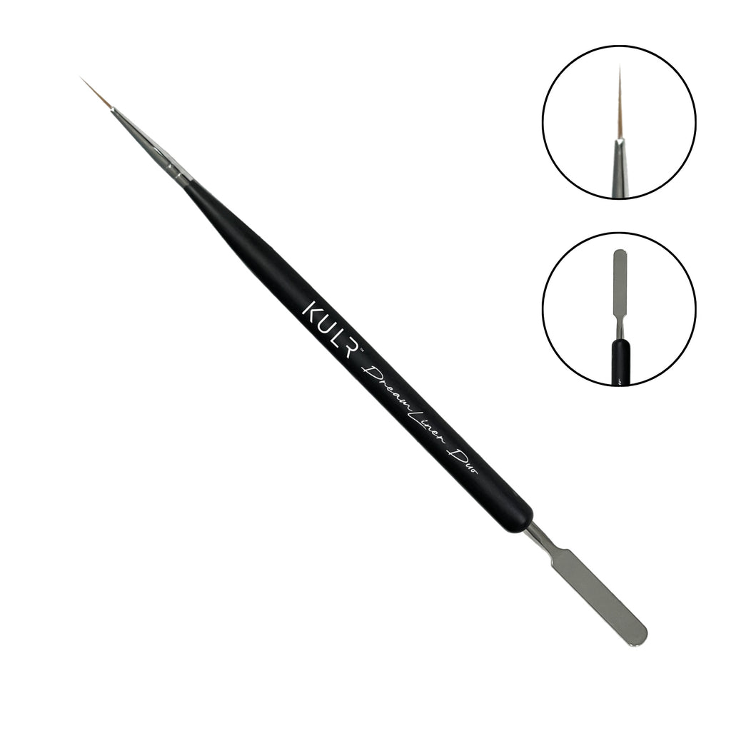 KUPA KULR Dream Liner DUO nail art brush and spatula