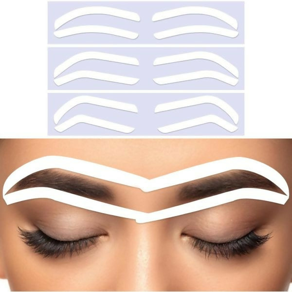 Disposable Eyebrow Stencil Stickers